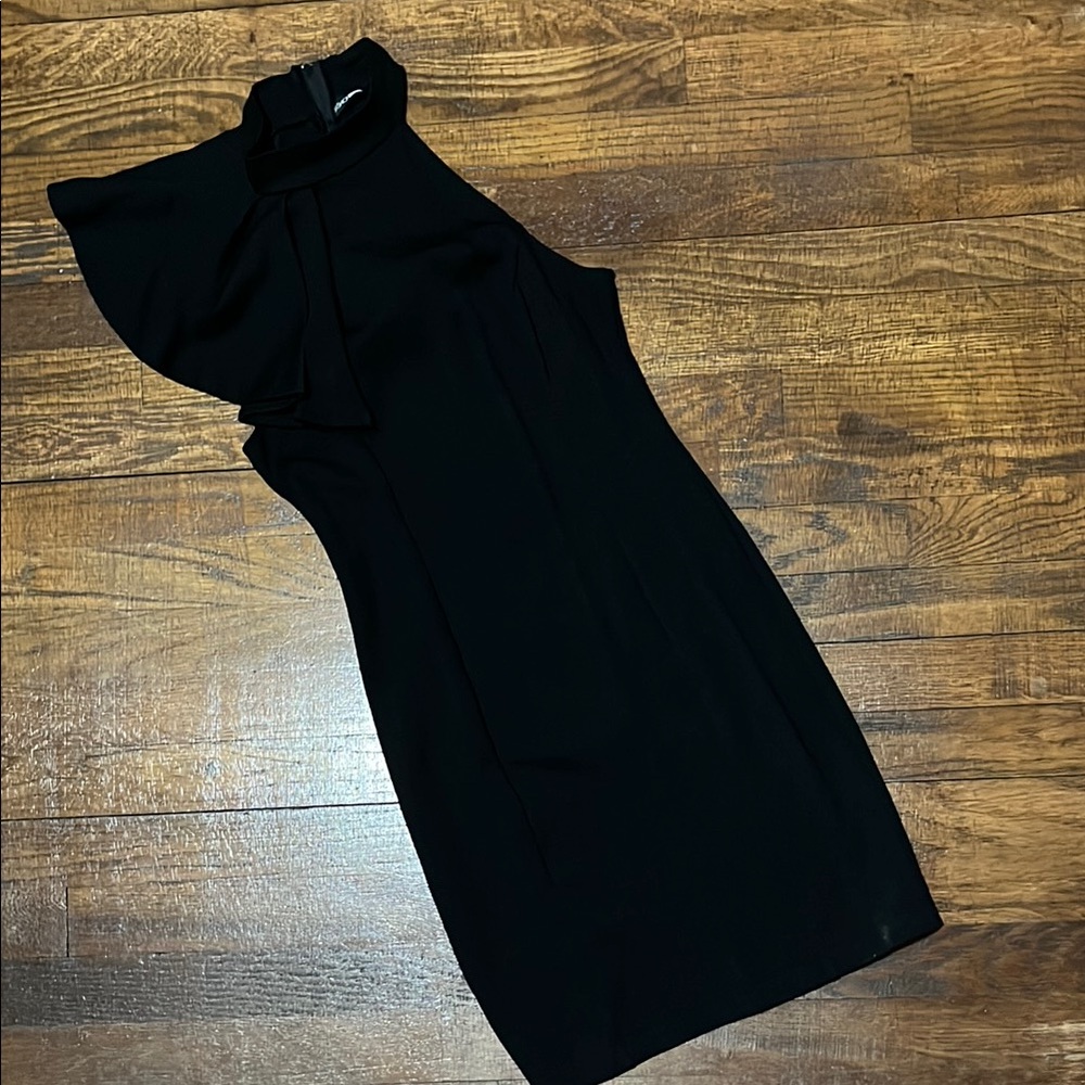 Elegant Black Sleeveless Dress